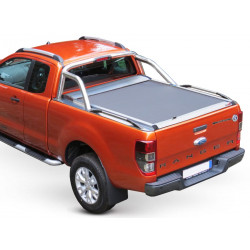 Koupit Rolovací kryt korby pro Ford Ranger 2012+ (T6, T7, T8) (roll bar/super cab) silver